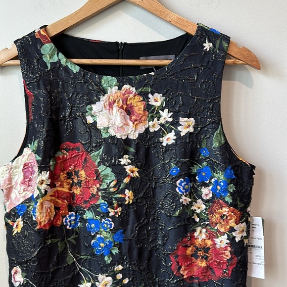 NWT Donna Ricco Floral Print Sheath Dress 12 - Picture 3 of 6